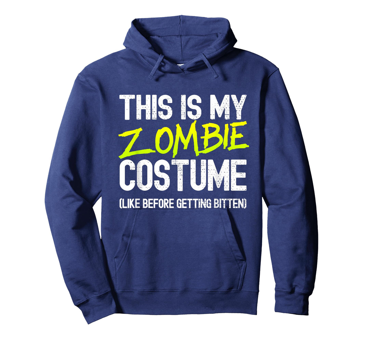 Zombie Costume Funny Easy Lazy Zombie Halloween Costume T-Shirt