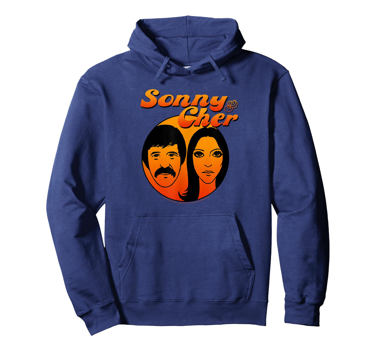 Sonny & Cher Round Comedy Hour Logo T-Shirt
