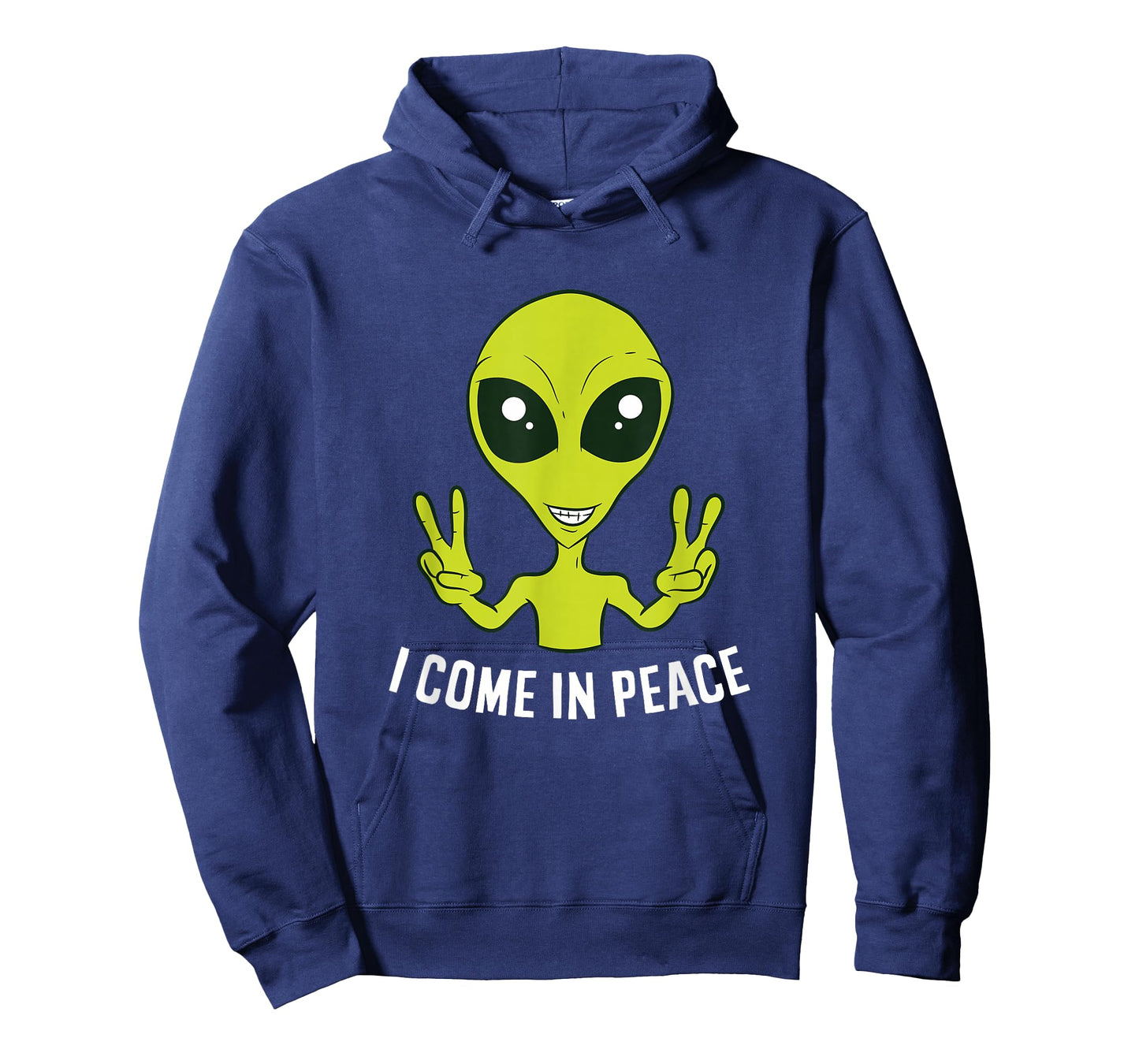 Cute Alien I Come In Peace Space Rave EDM Music Alien T-Shirt