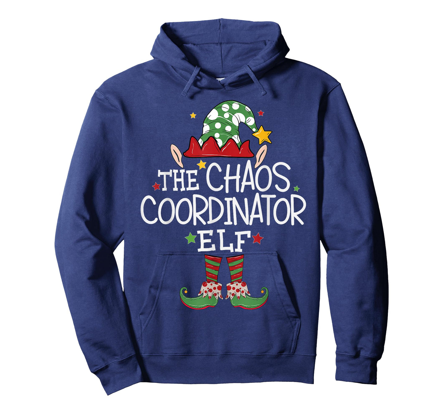 I'm The Chaos Coordinator Elf Funny Christmas Matching Elf T-Shirt