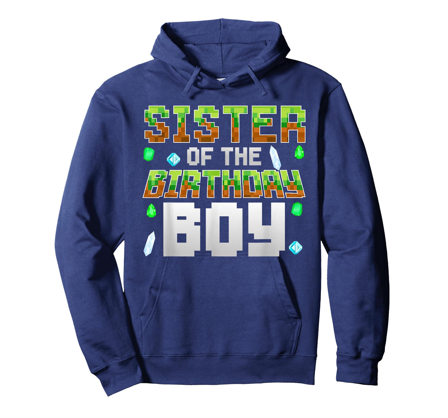 Sister Of The Birthday Boy Birthday Party Gamer Pixel Number T-Shirt