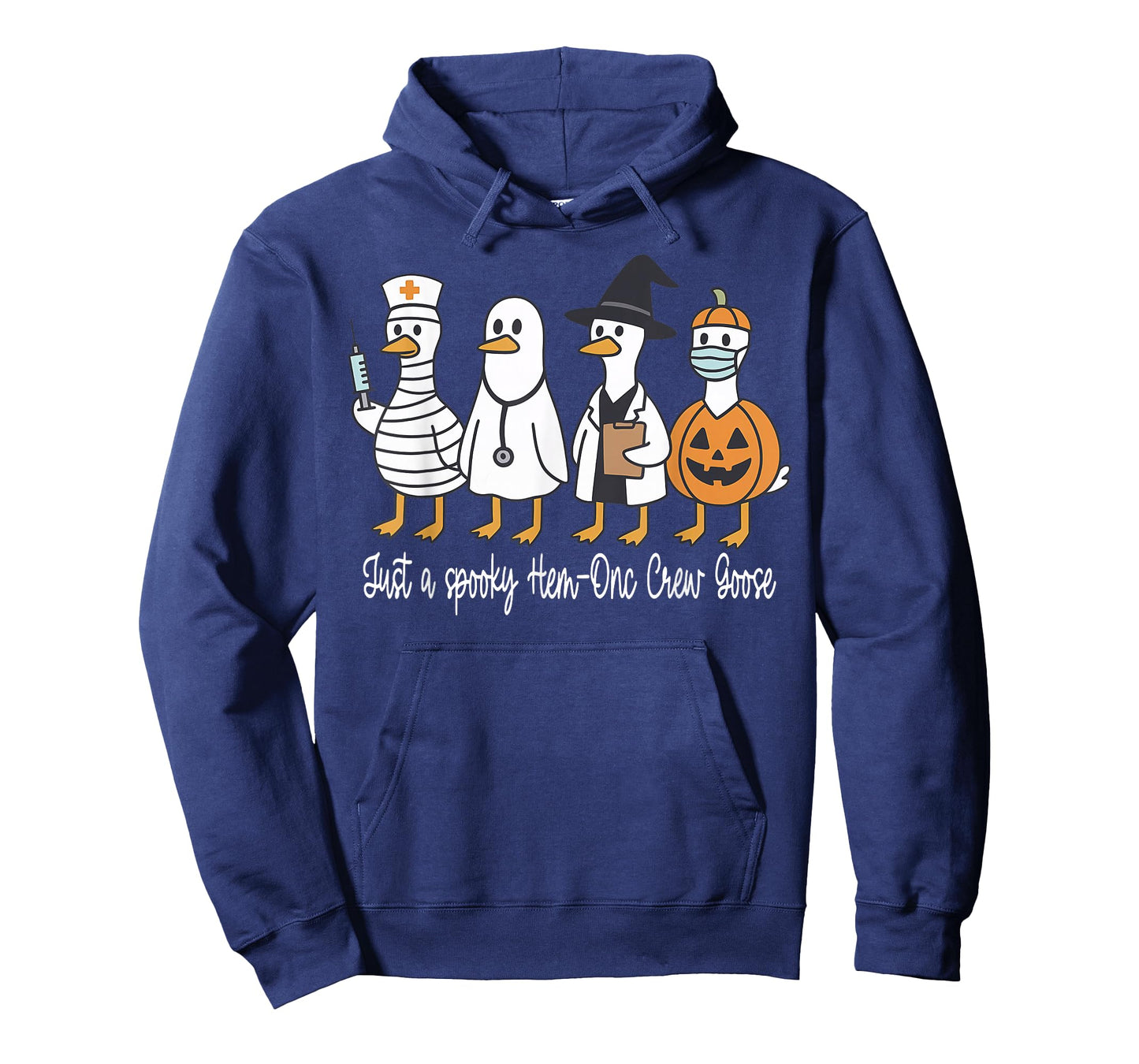Just A Spooky Hem-Onc Silly Goose Nurse Hematology Halloween T-Shirt