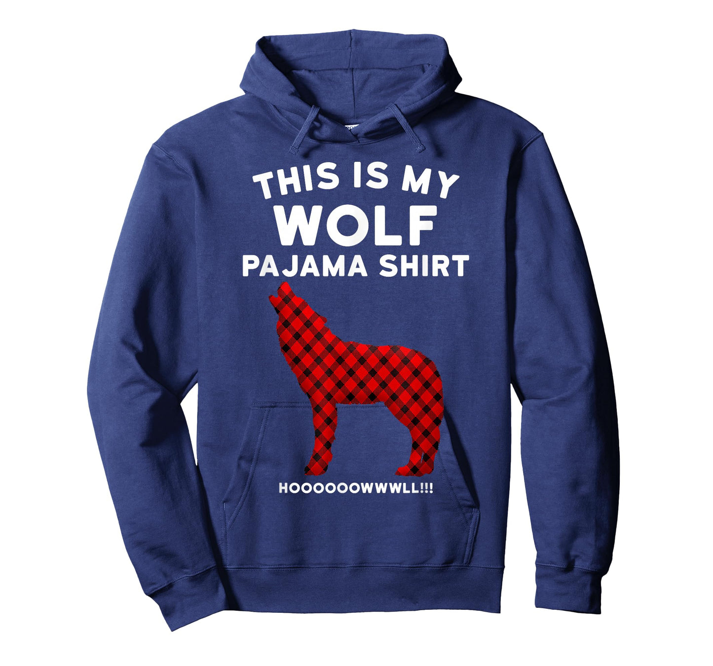 Wolf Pajama Shirt - Cute Christmas Gift for Wolf Lovers T-Shirt