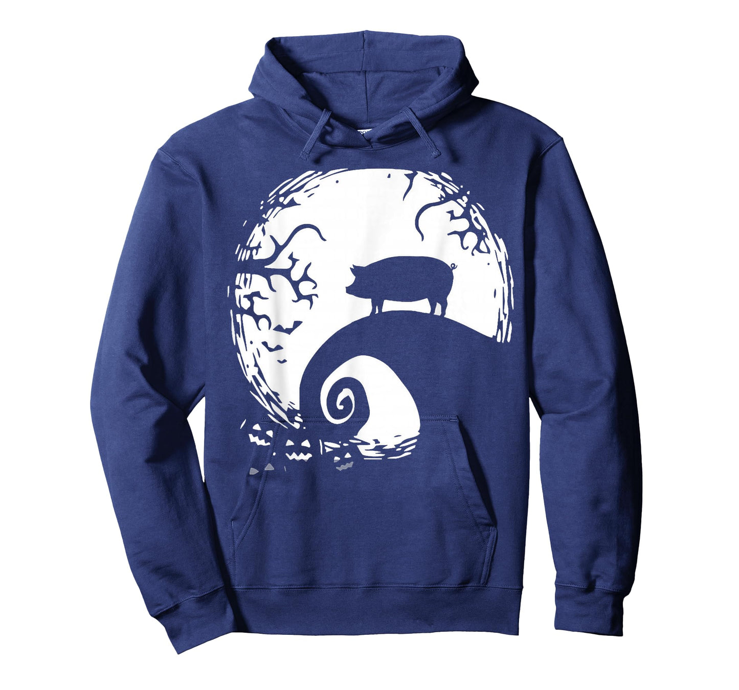 Pig And Moon Halloween T-Shirt