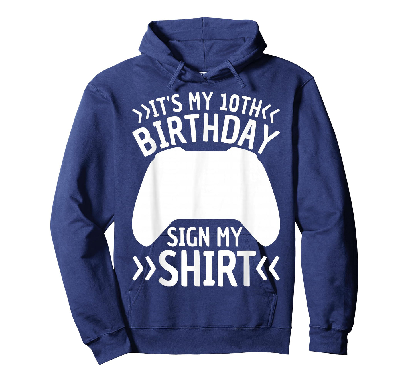 10 Years Old Boy Gamer Birthday Its My 10th Birthday Sign My T-Shirt