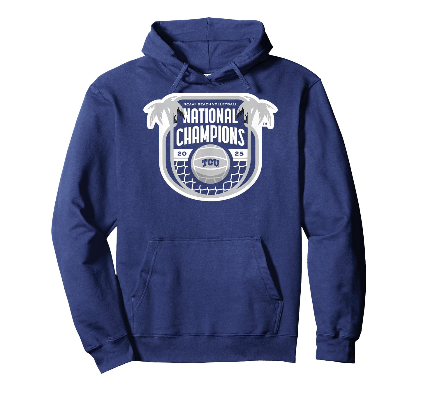 TCU Horned Frogs Beach Volleyball National Champs 2025 T-Shirt
