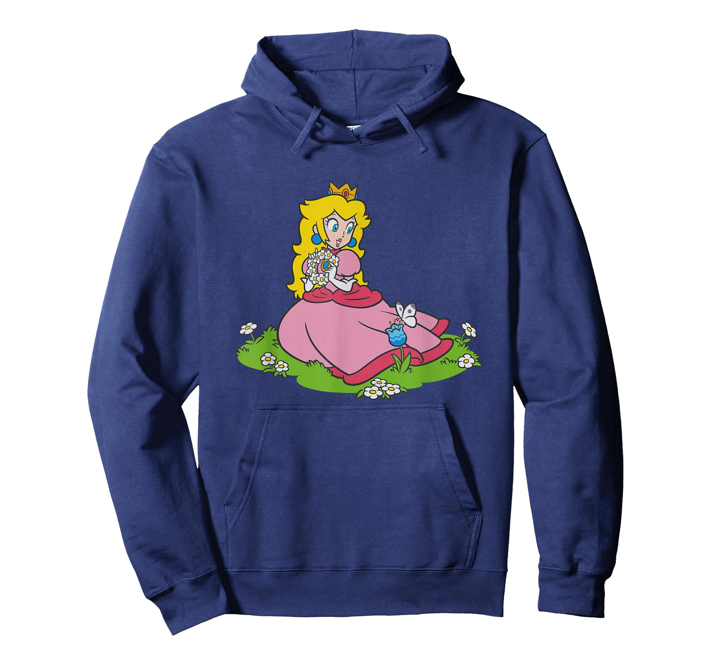 Super Mario Bros Princess Peach & Butterfly Portrait T-Shirt