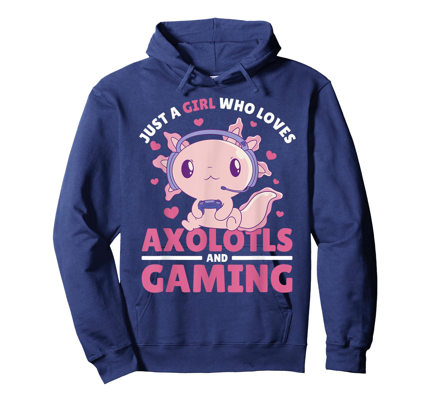 Just A Girl Who Loves Axolotls And Gaming T-Shirt