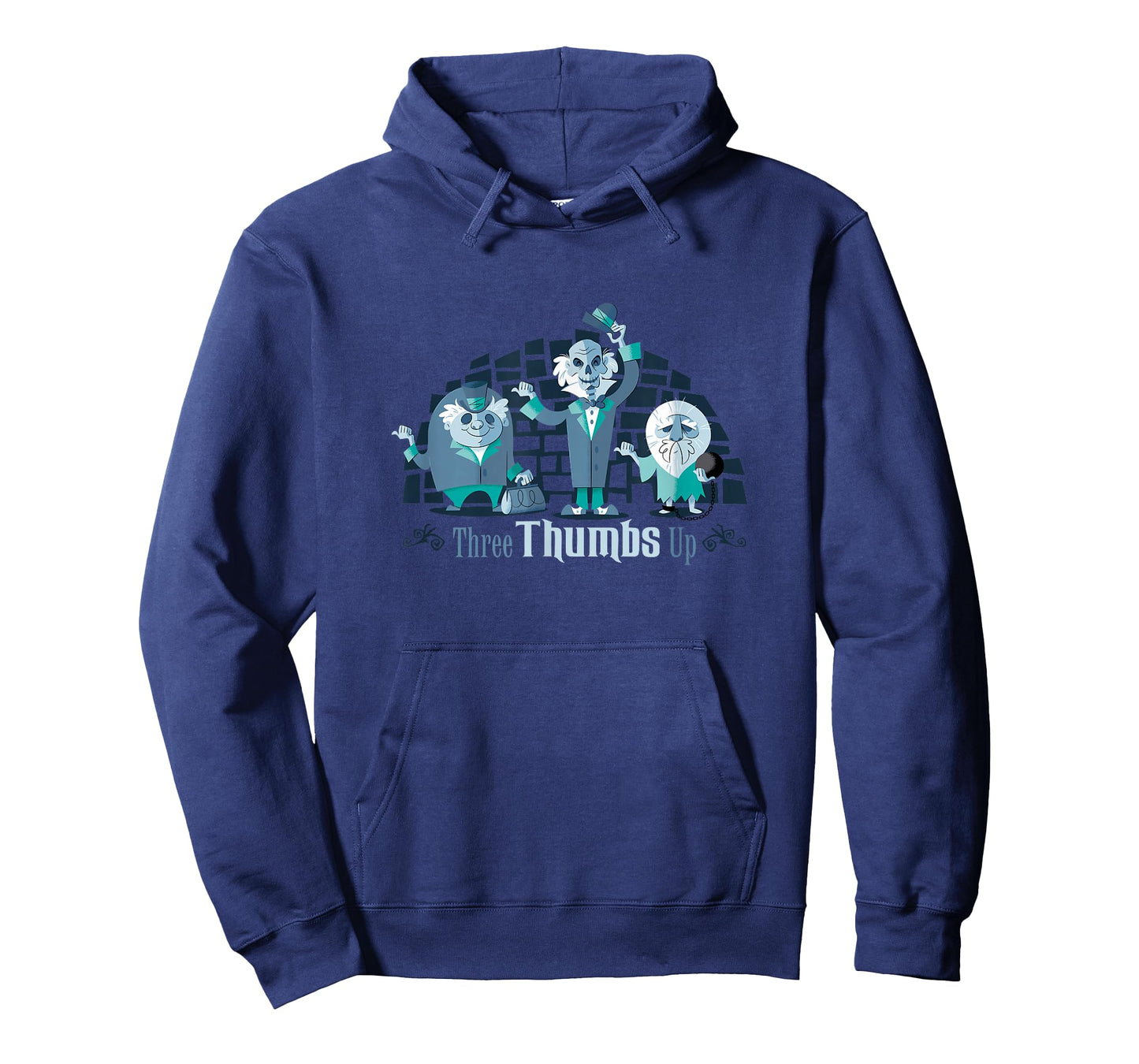 The Haunted Mansion Three Thumbs Up Hitchhiking Ghosts T-Shirt