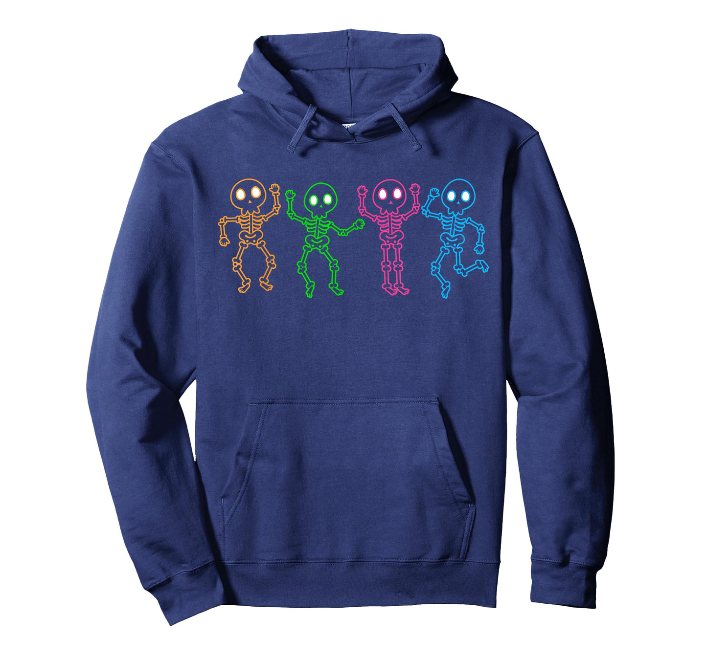 Funny Dancing Skeletons Ghost Glow In The Halloween Night T-Shirt