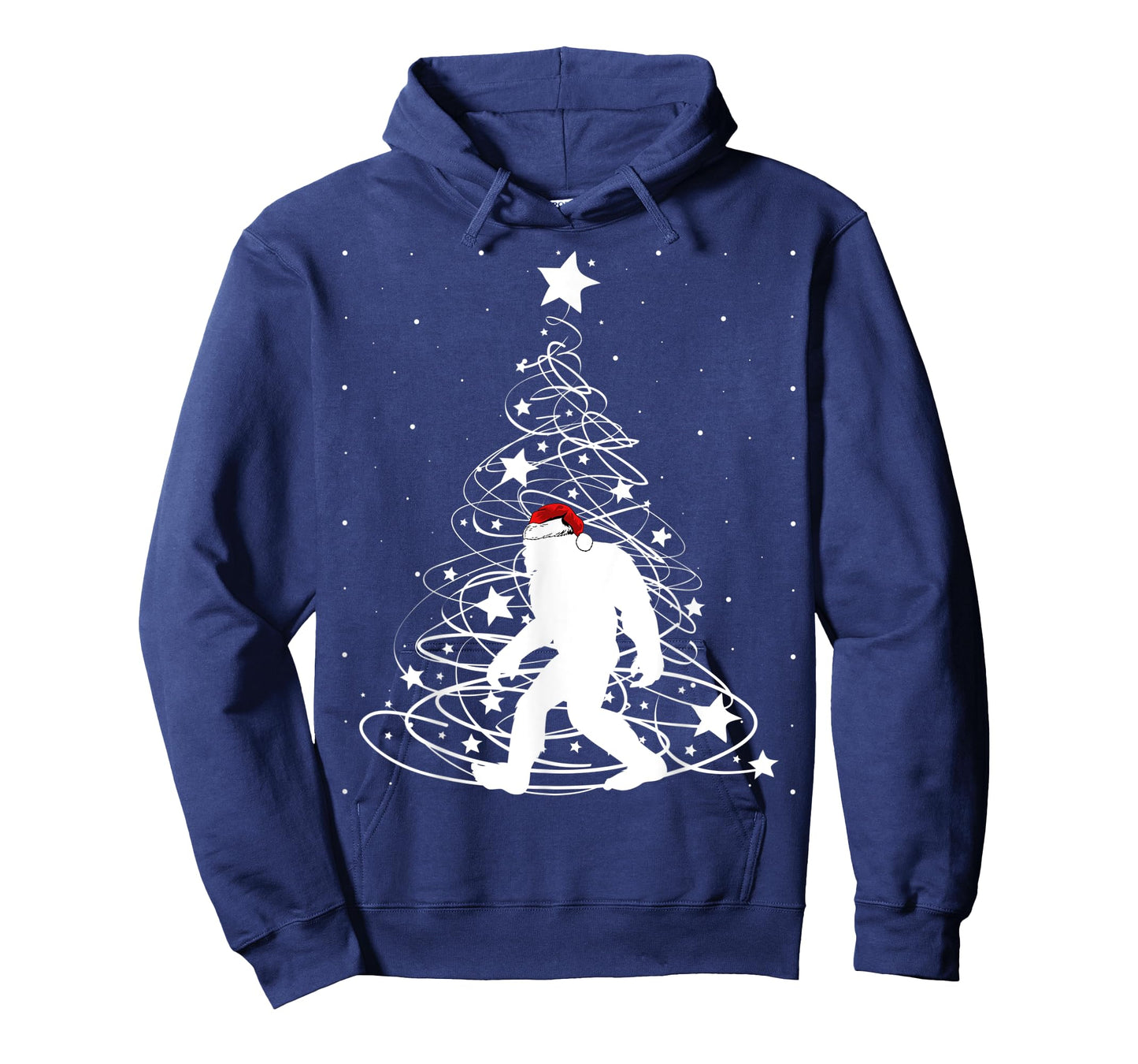 Bigfoot Santa Christmas Shirts for Boys Kids Girls Xmas Gift T-Shirt
