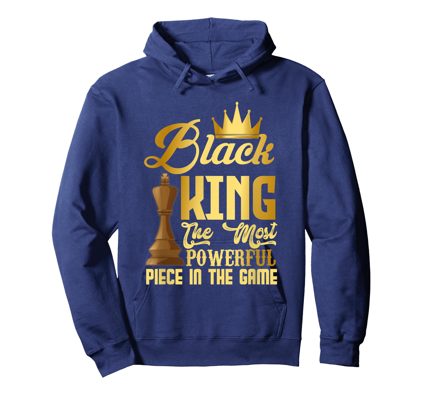 The Black King Is The Strongest Figure In The Game Chess T-Shirt