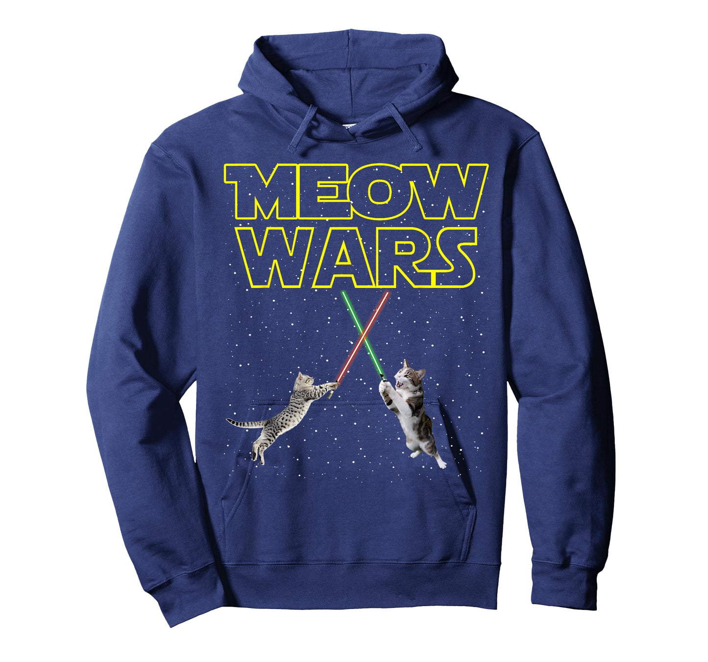 Meow Wars Cat Shirt Funny Gifts For Cats Lovers T-Shirt
