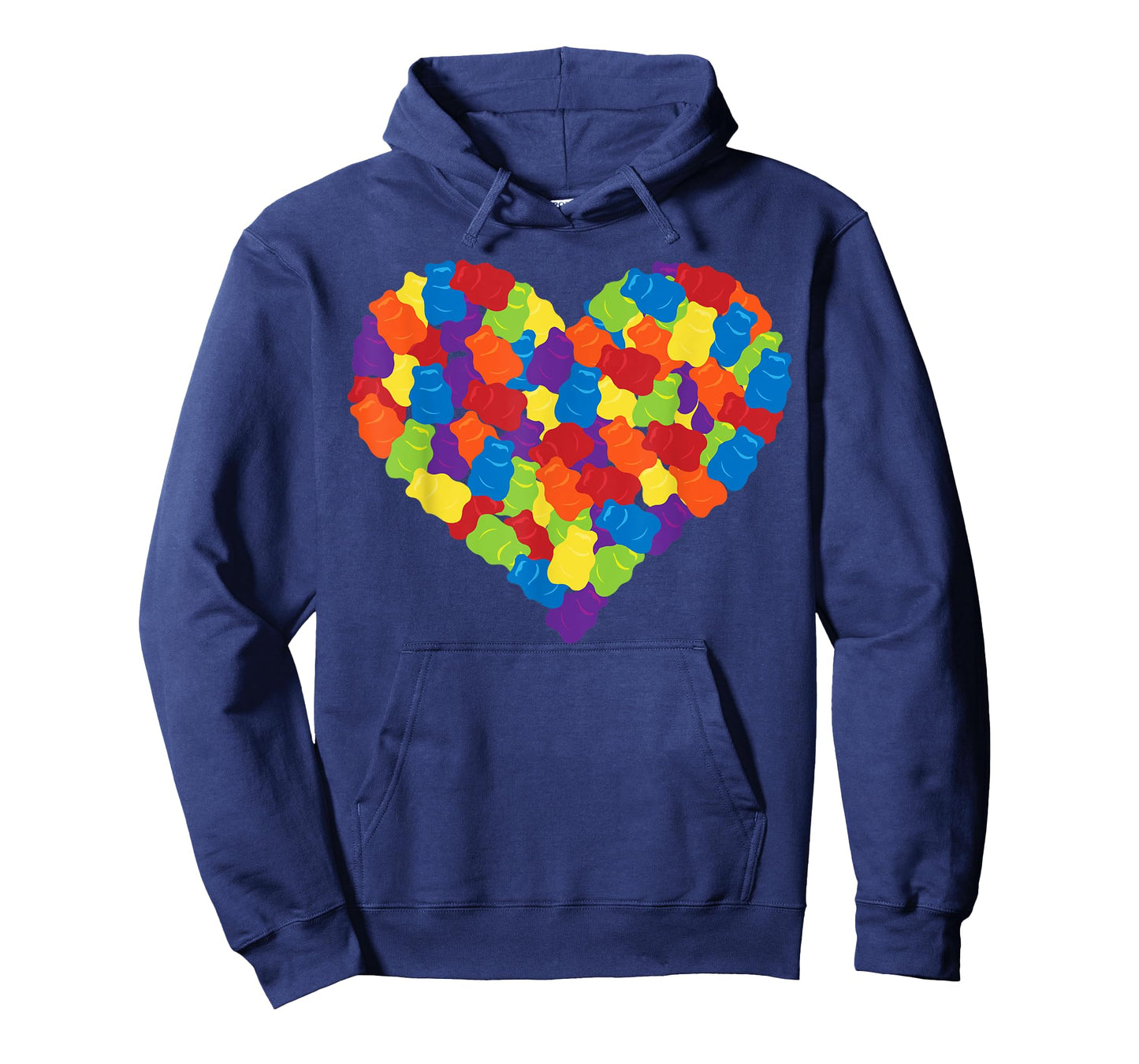 Chewing Bears Heart Gummy Candy T-Shirt T-Shirt