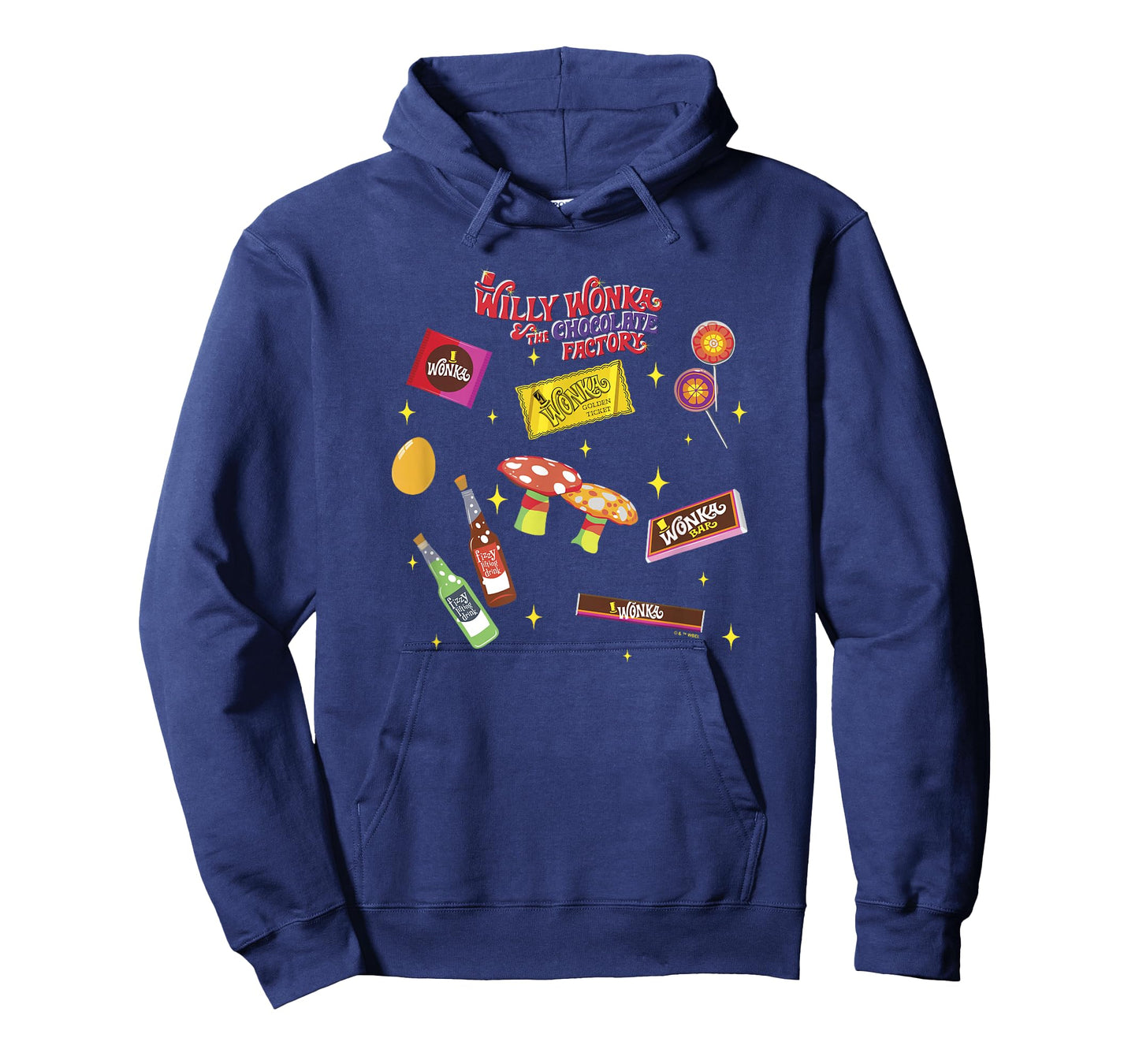 Willy Wonka And The Chocolate Factory Wonka Candies Icons T-Shirt