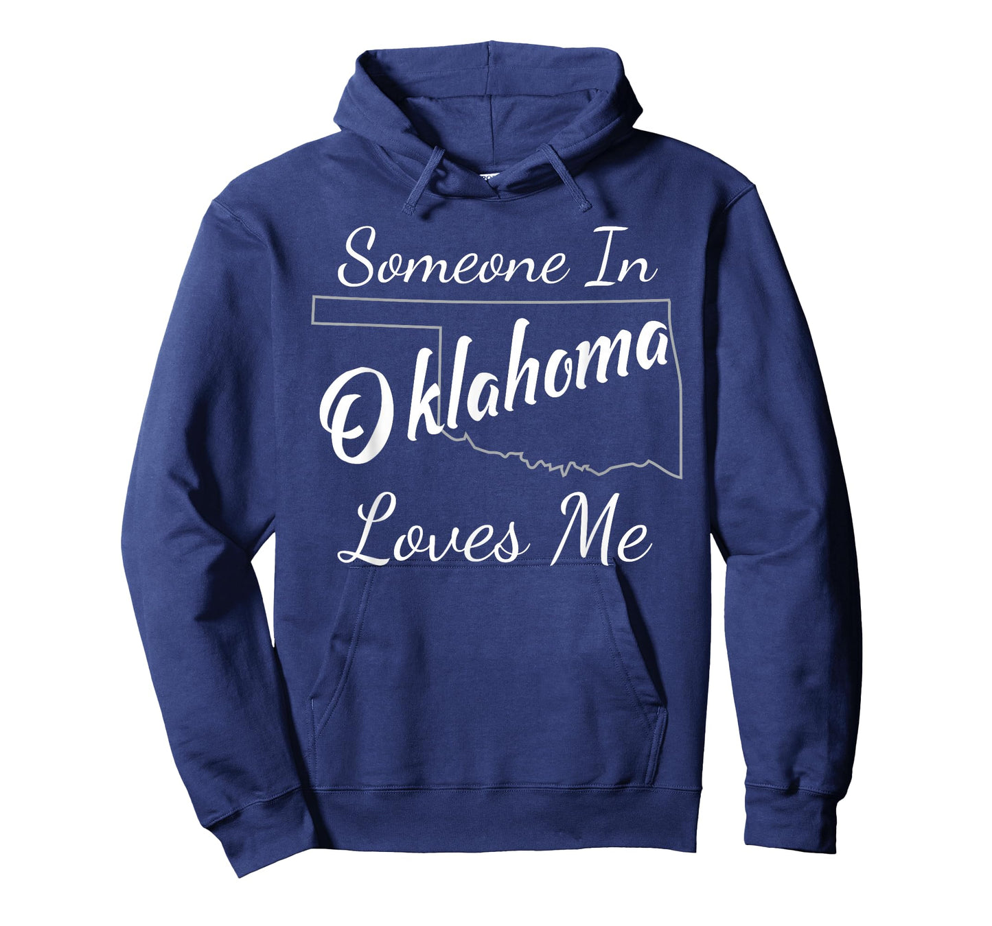 Someone in Oklahoma Loves Me State Silhouette T-Shirt