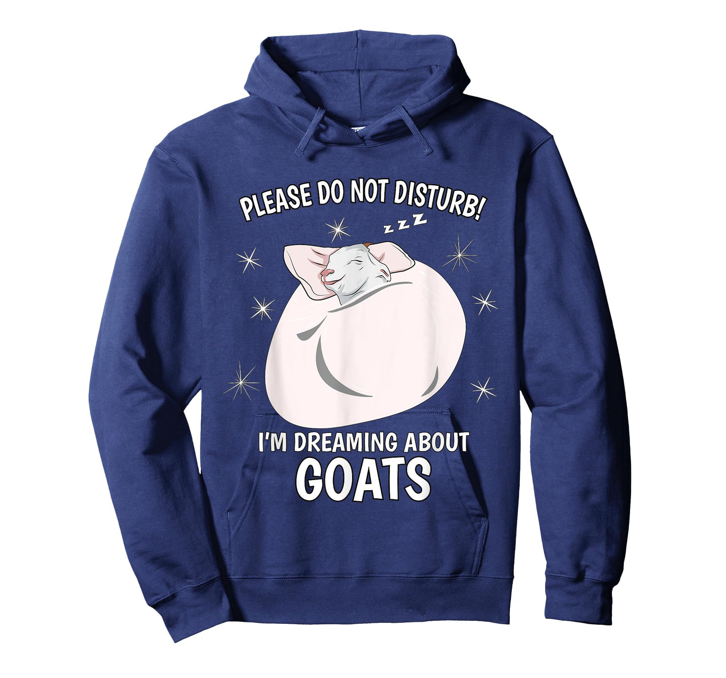 Goat Sleeping Shirt PJ Top I'm Dreaming About Goats T-Shirt