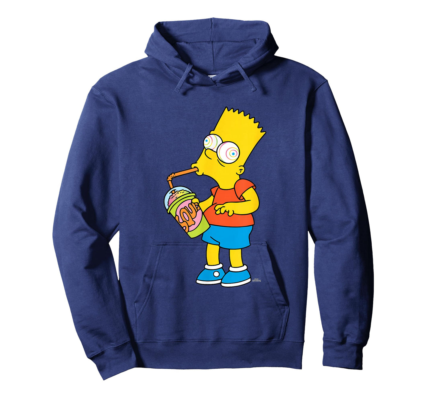 The Simpsons Bart Simpson Squishee Brain Freeze T-Shirt