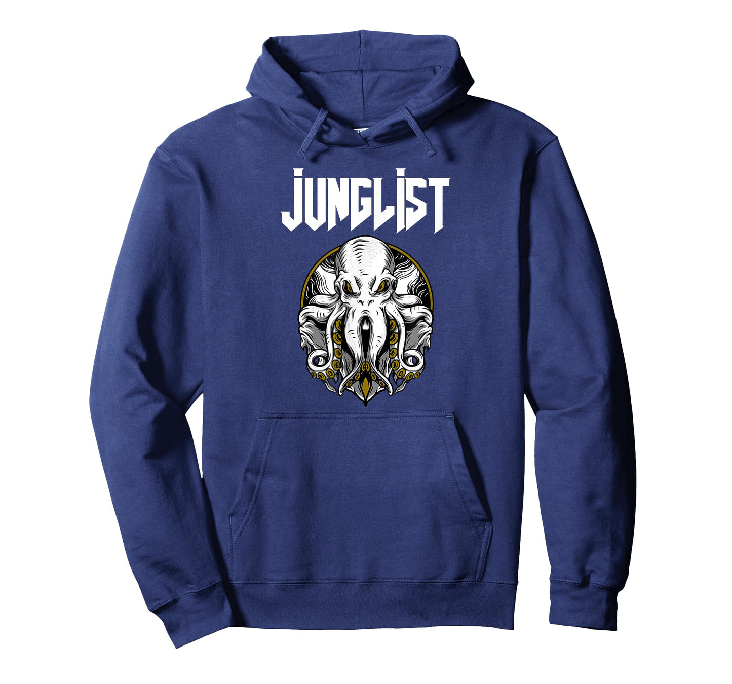 Junglist Octopus DnB Rave Drum and Bass Squid T-Shirt