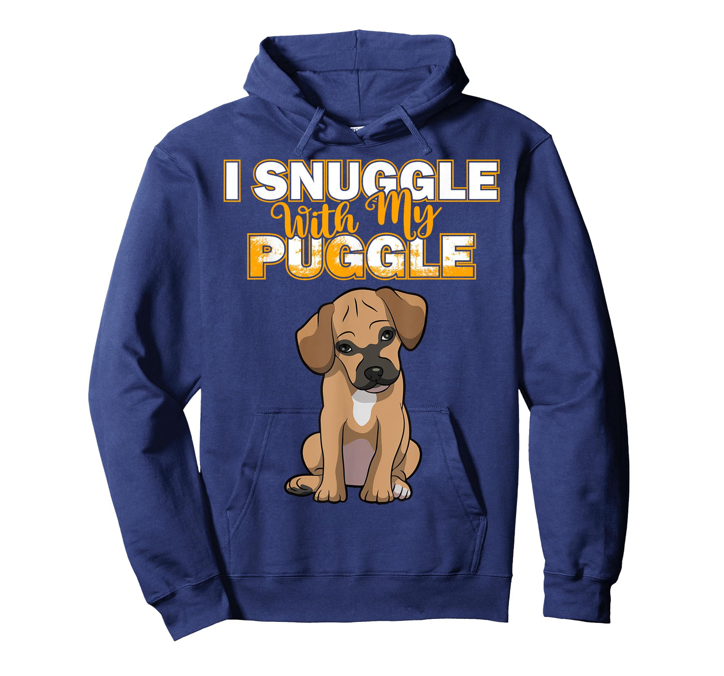Funny Puggle Shirt Women's Puggle T-Shirt I Snuggle With My Puggle Shirt Black Cartoon Short Sleeve Size Small