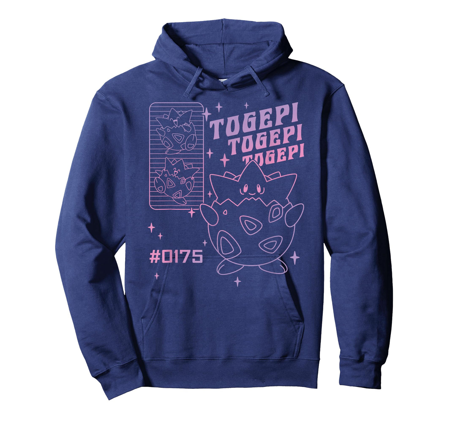 Pokémon Togepi Vintage Gradient Line Art T-Shirt