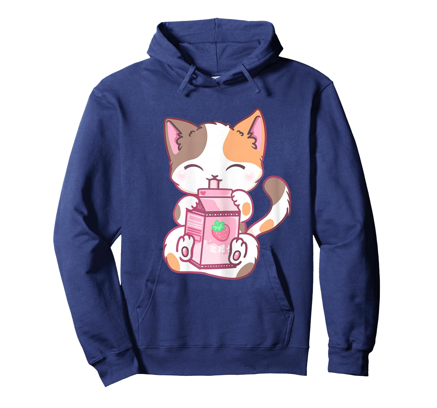 Strawberry Shake Strawberry Milk Cat Kawaii Neko Anime T-Shirt