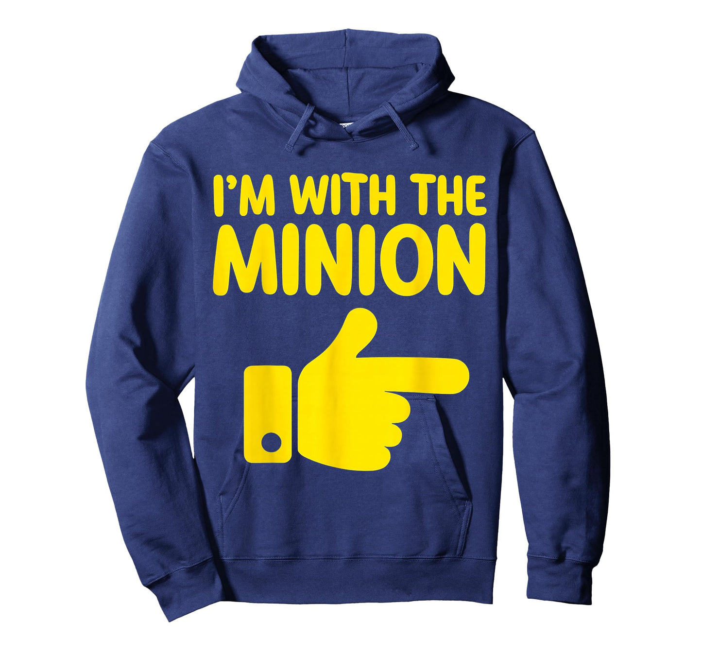 I'm with The Minion Costume Family Lazy Easy Halloween T-Shirt