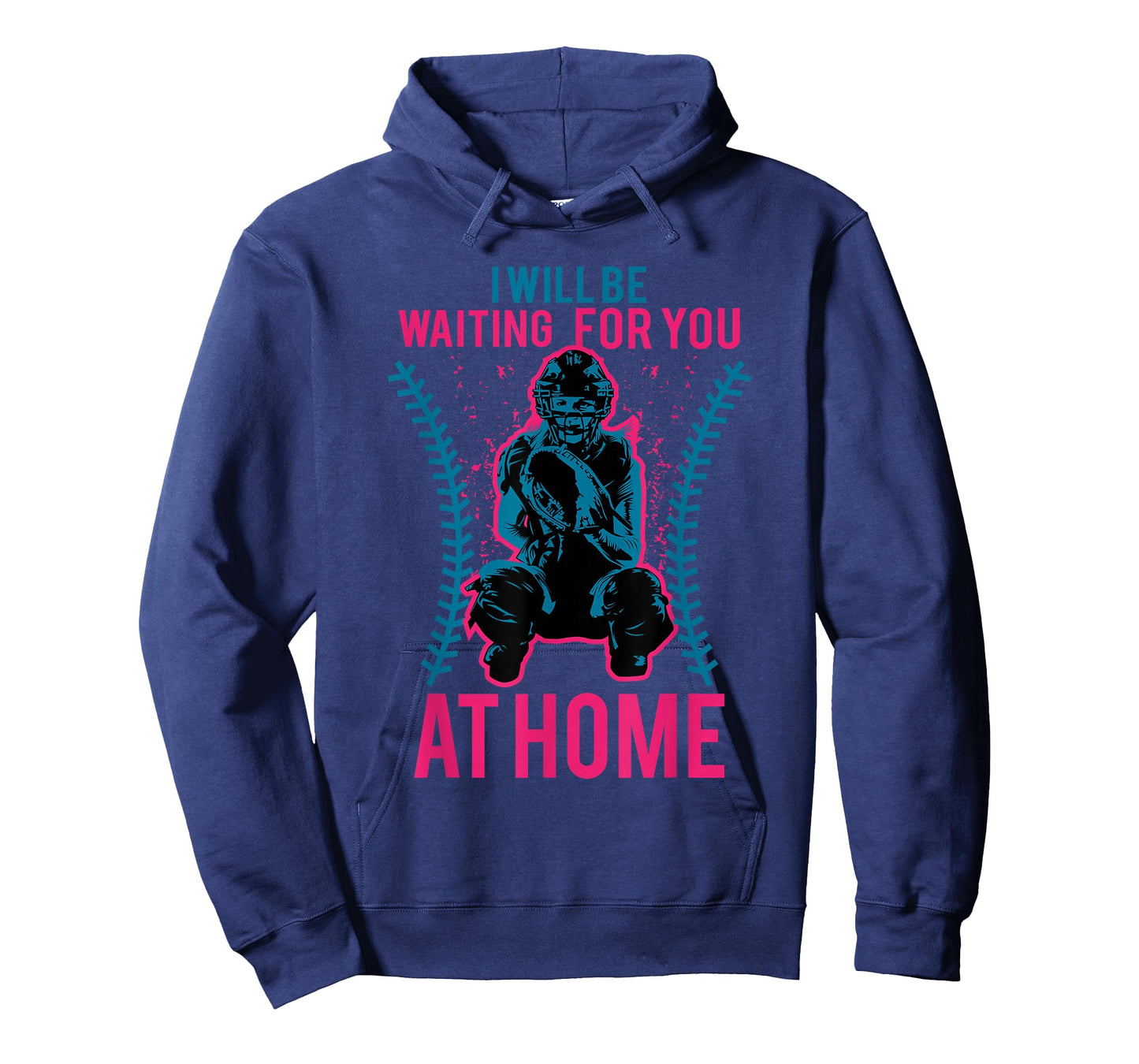 I Will Be Waiting For You At Home Softball T-Shirt