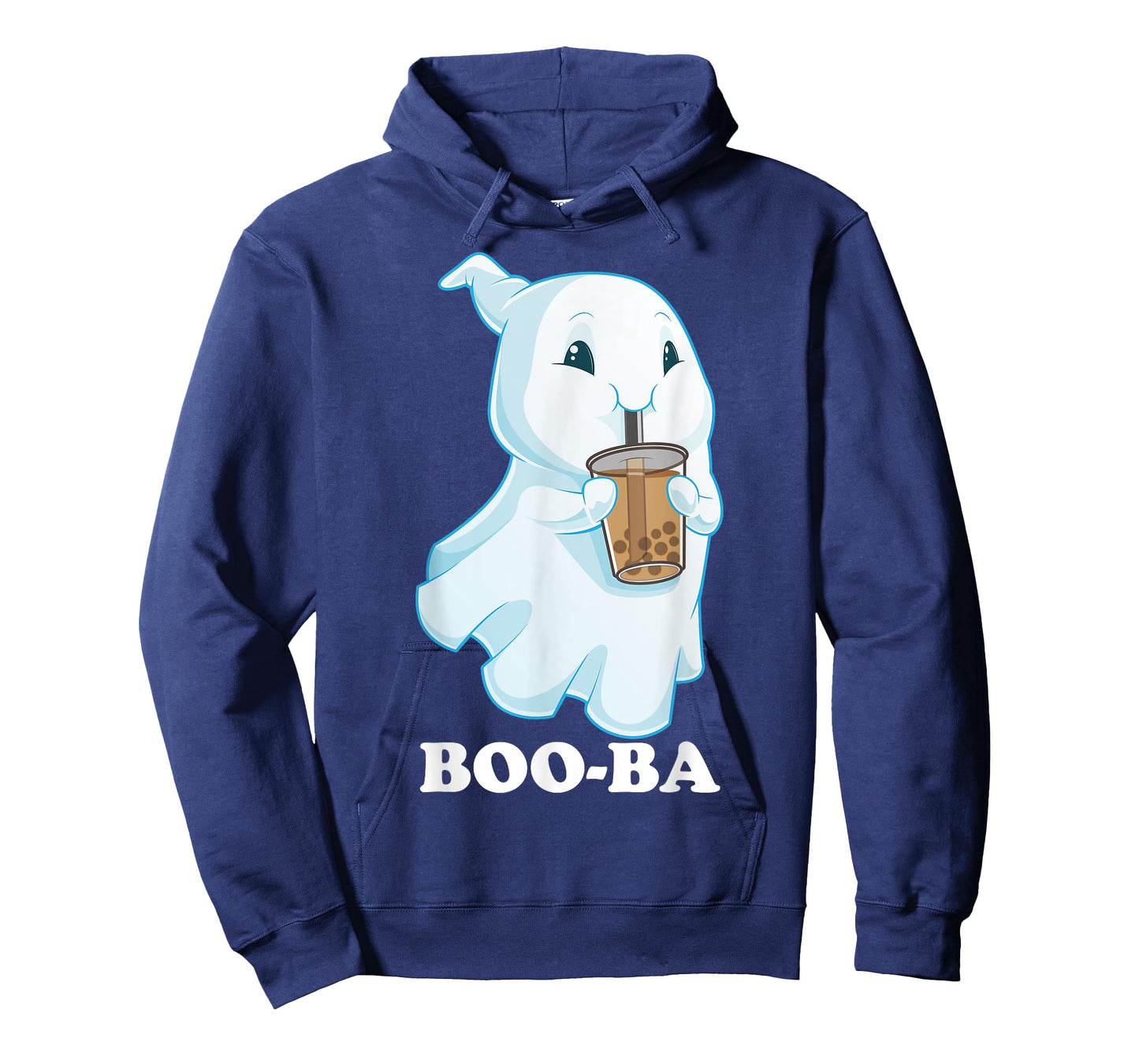 Boo-Ba Ghost Boba Bubble Tea Milk Halloween Costume T-Shirt