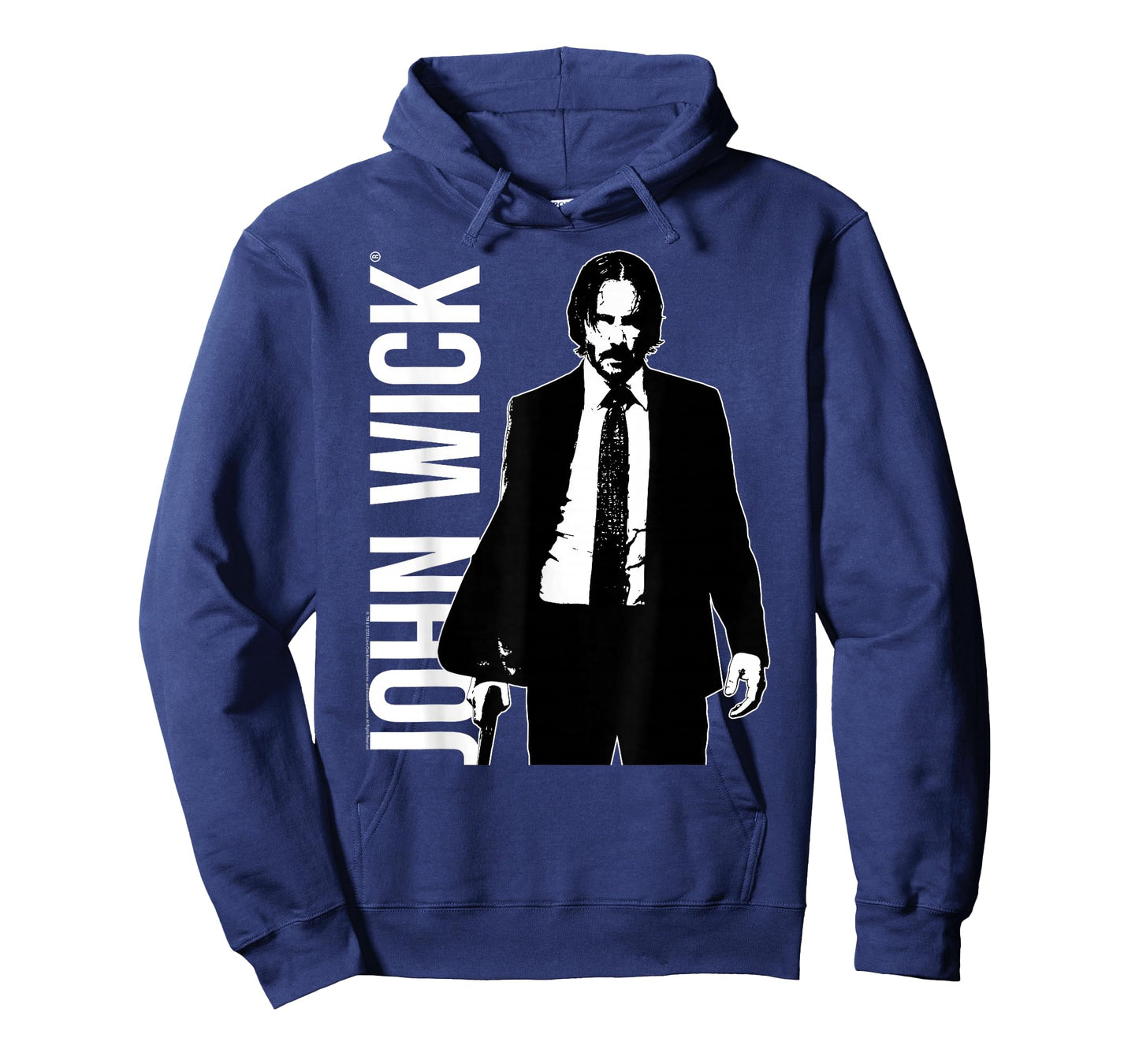 John Wick Black and White Outline Action Movie T-Shirt