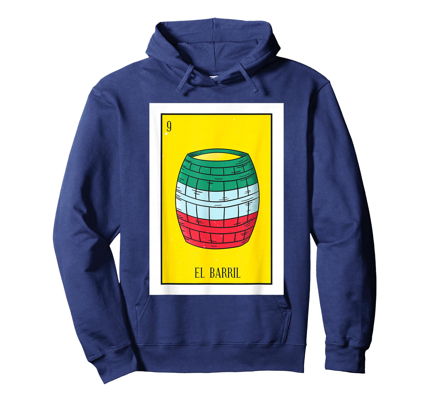 El Barril Lottery Gift The Barrell Card Mexican Lottery T-Shirt