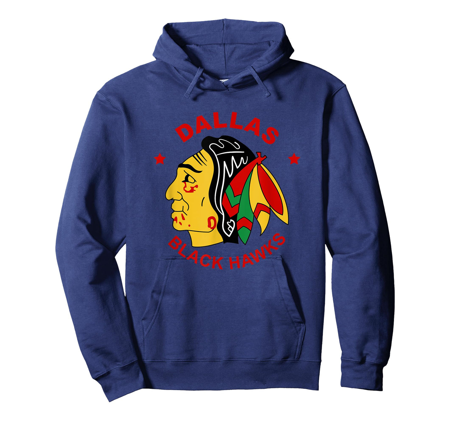 Dallas Black Hawks Vintage Hockey Fan T-Shirt