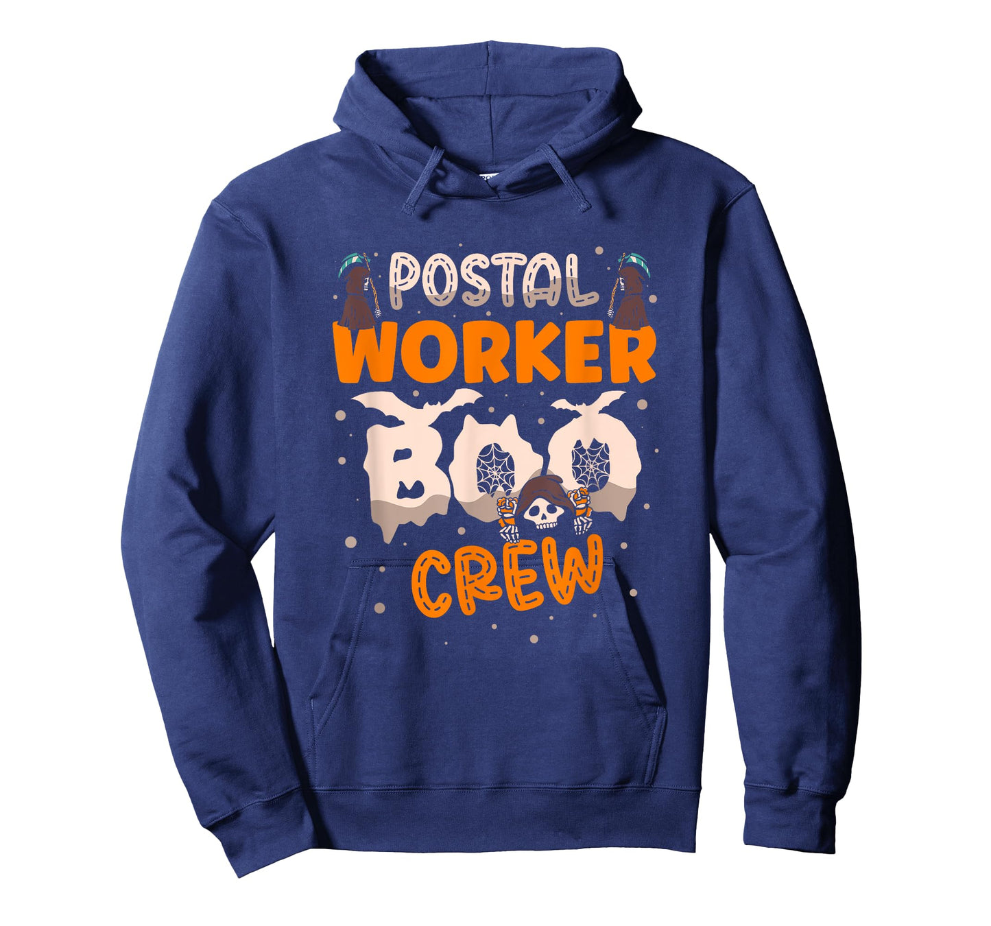Postal Worker Boo Crew Funny Halloween Postal Worker T-Shirt