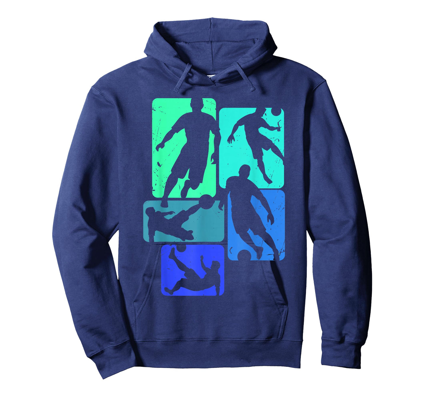 Soccer Players Fans Ball Kick Graphic Cool Streetwear Design T-Shirt