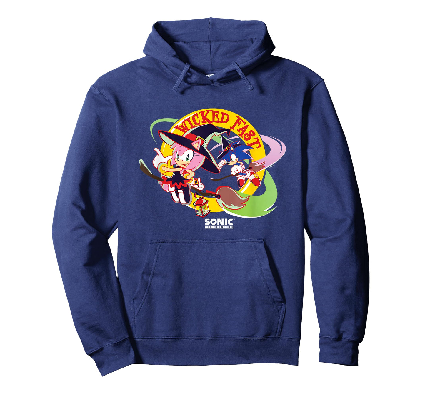 Sonic The Hedgehog Halloween Wicked Fast Witch Costumes T-Shirt