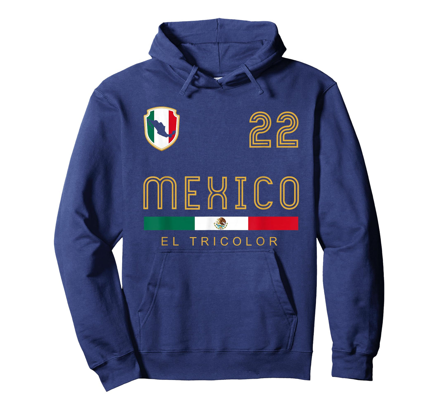Vintage Mexico Football Flags Fan Gift T-Shirt