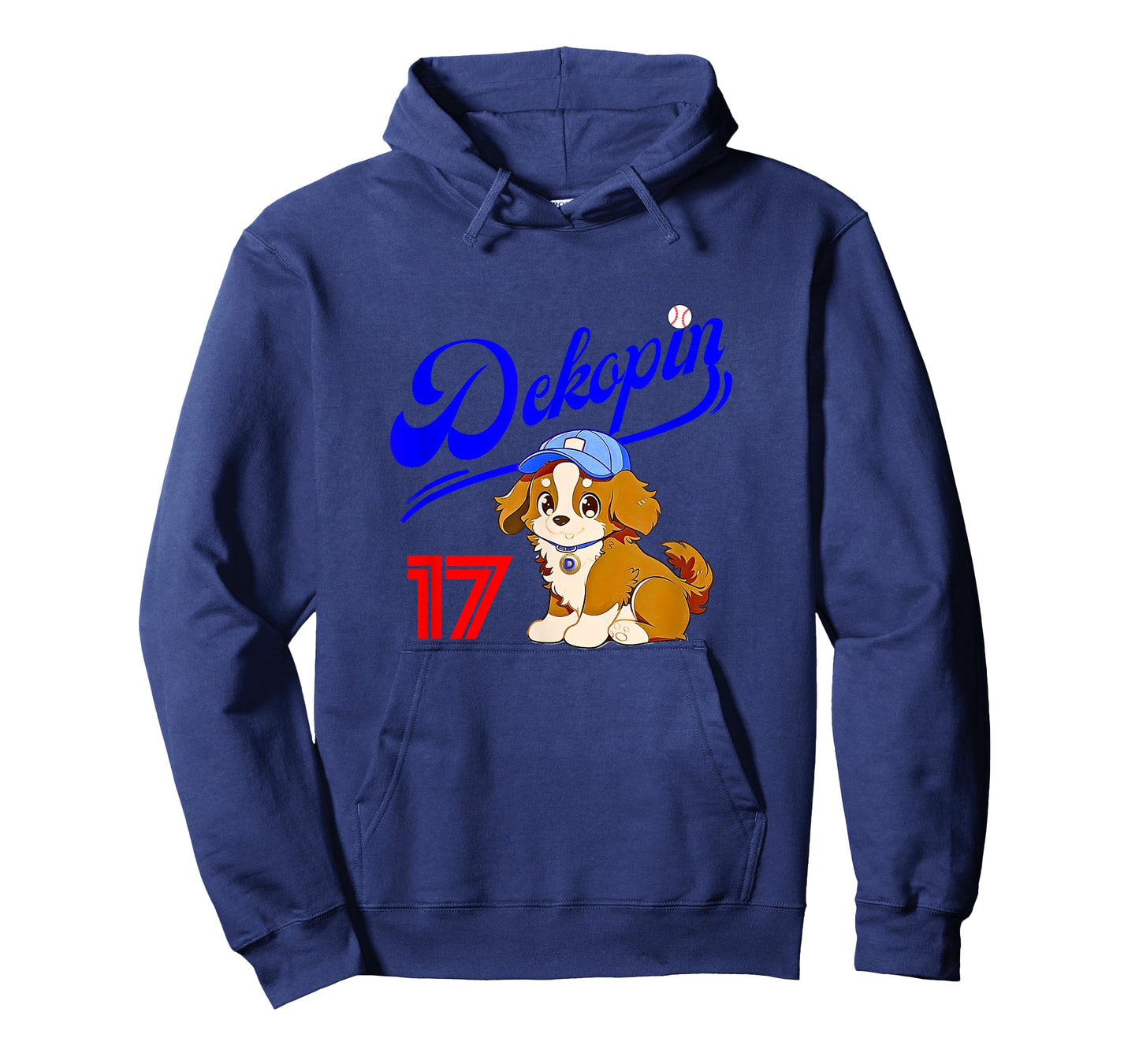 Decopin, Decoy, Dog Shirt, No.17, Otani, Pet Dog, Koi Kerhondier, Baseball Game, Decoy T-Shirt
