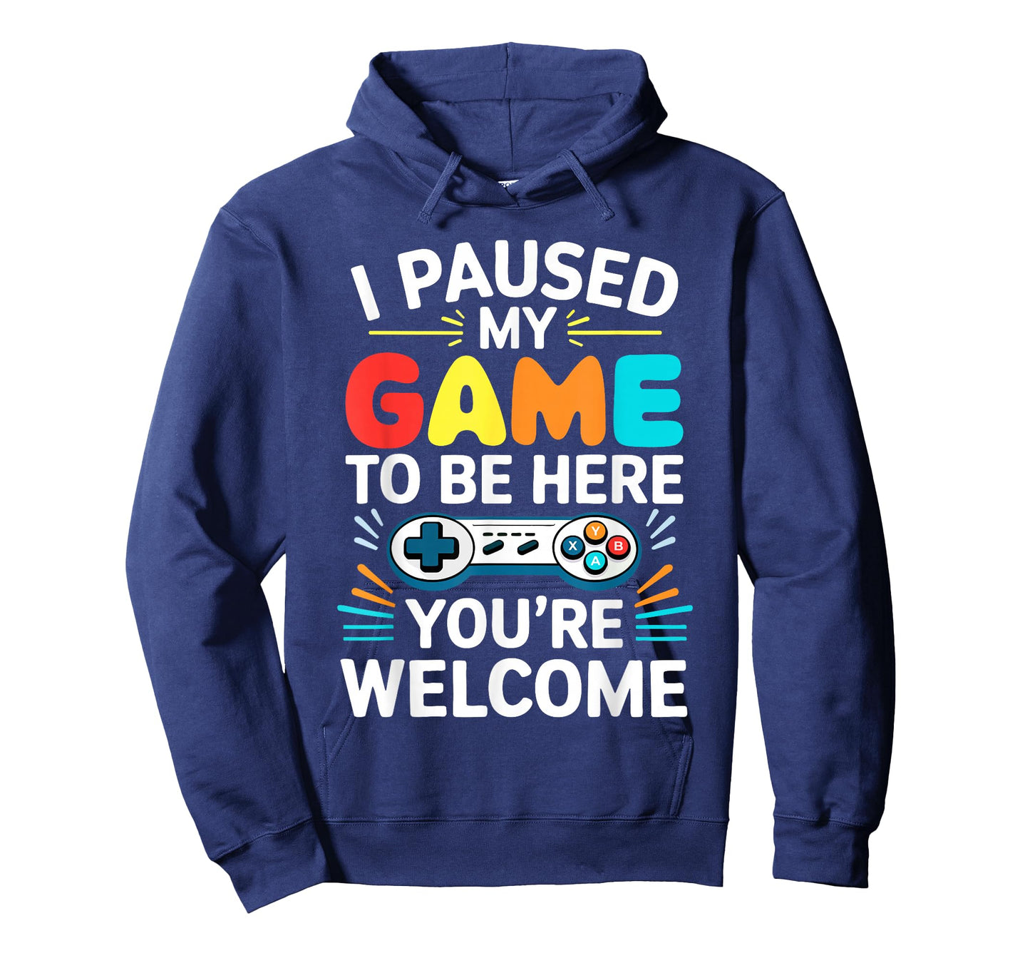 I Paused My Game To Be Here Shirt Men Women Kids Video Gamer T-Shirt
