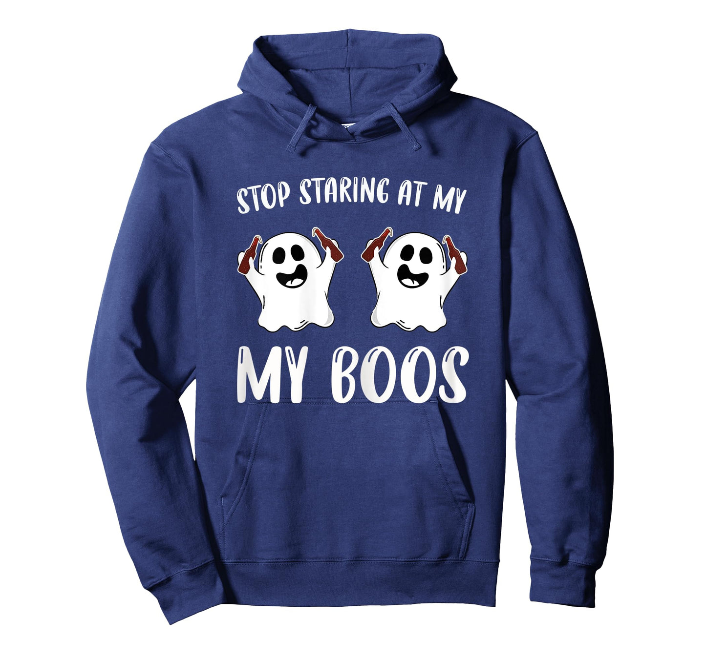 Womens Stop Staring At My Boos Funniest Halloween Present For Women T-Shirt