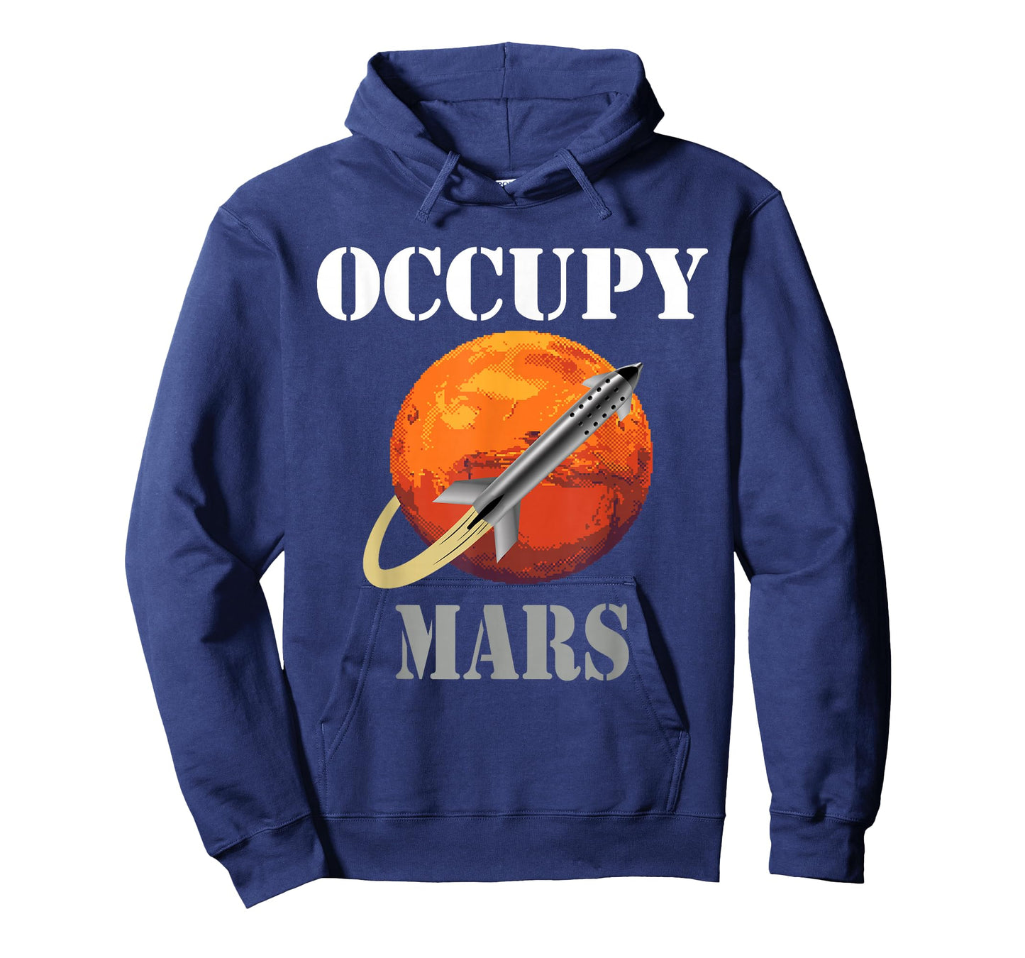 SCI-FI Space interstellar rocket starship Occupy Mars T-Shirt