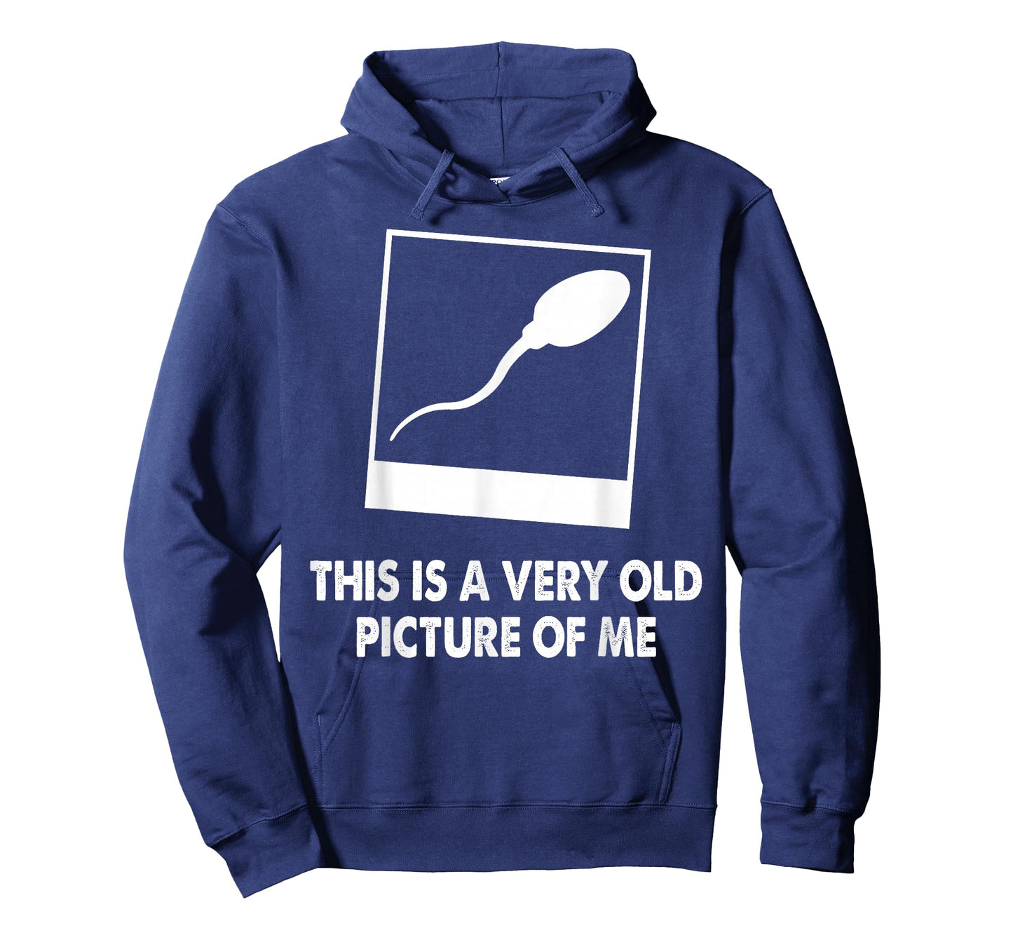 This Is A Very Old Picture Of Me Funny Sperm Novelty Gift T-Shirt
