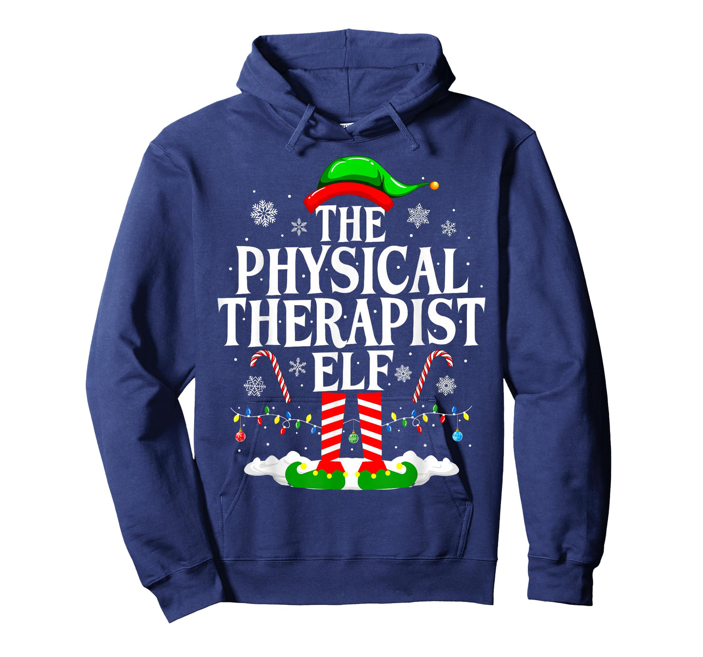 The Physical Therapist Elf Christmas Physical Therapy Elf PT T-Shirt