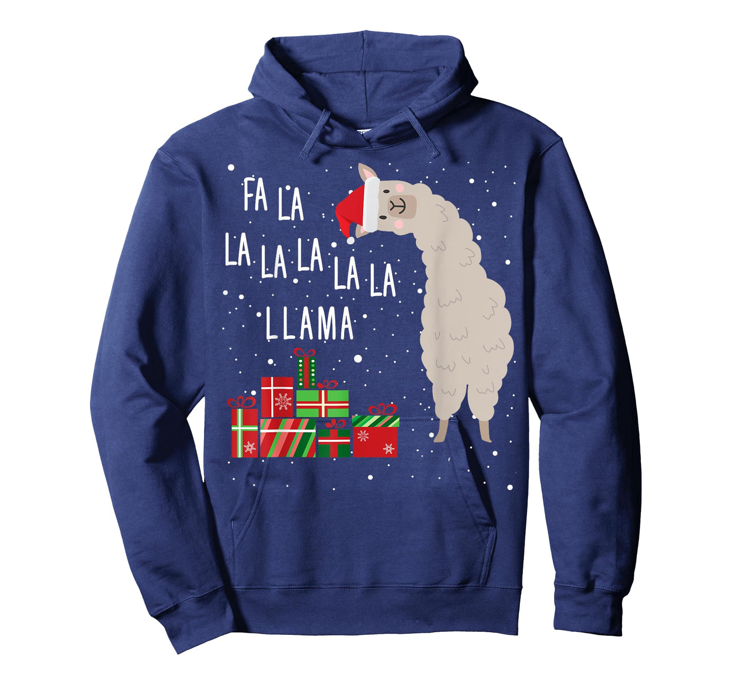 Fa La La Llama Funny Llama Christmas T-Shirt