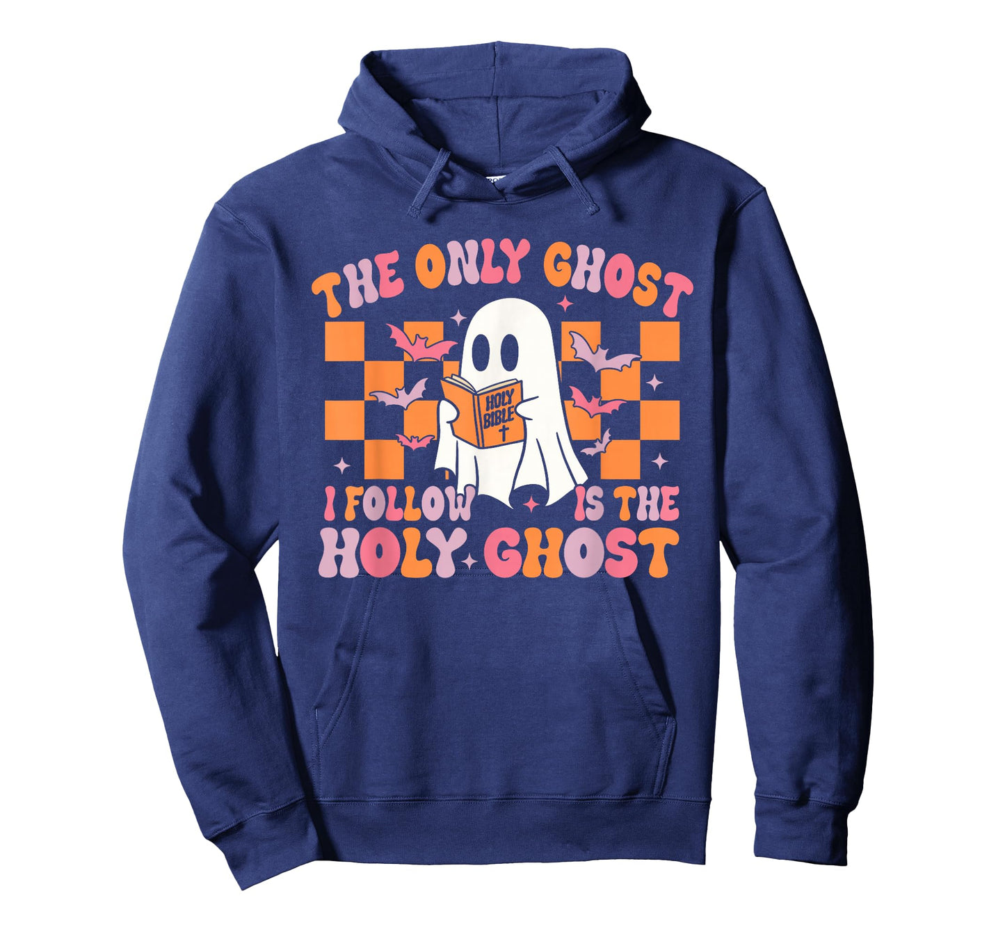 The Only Ghost I Follow is The Holy Ghost Cute Halloween T-Shirt