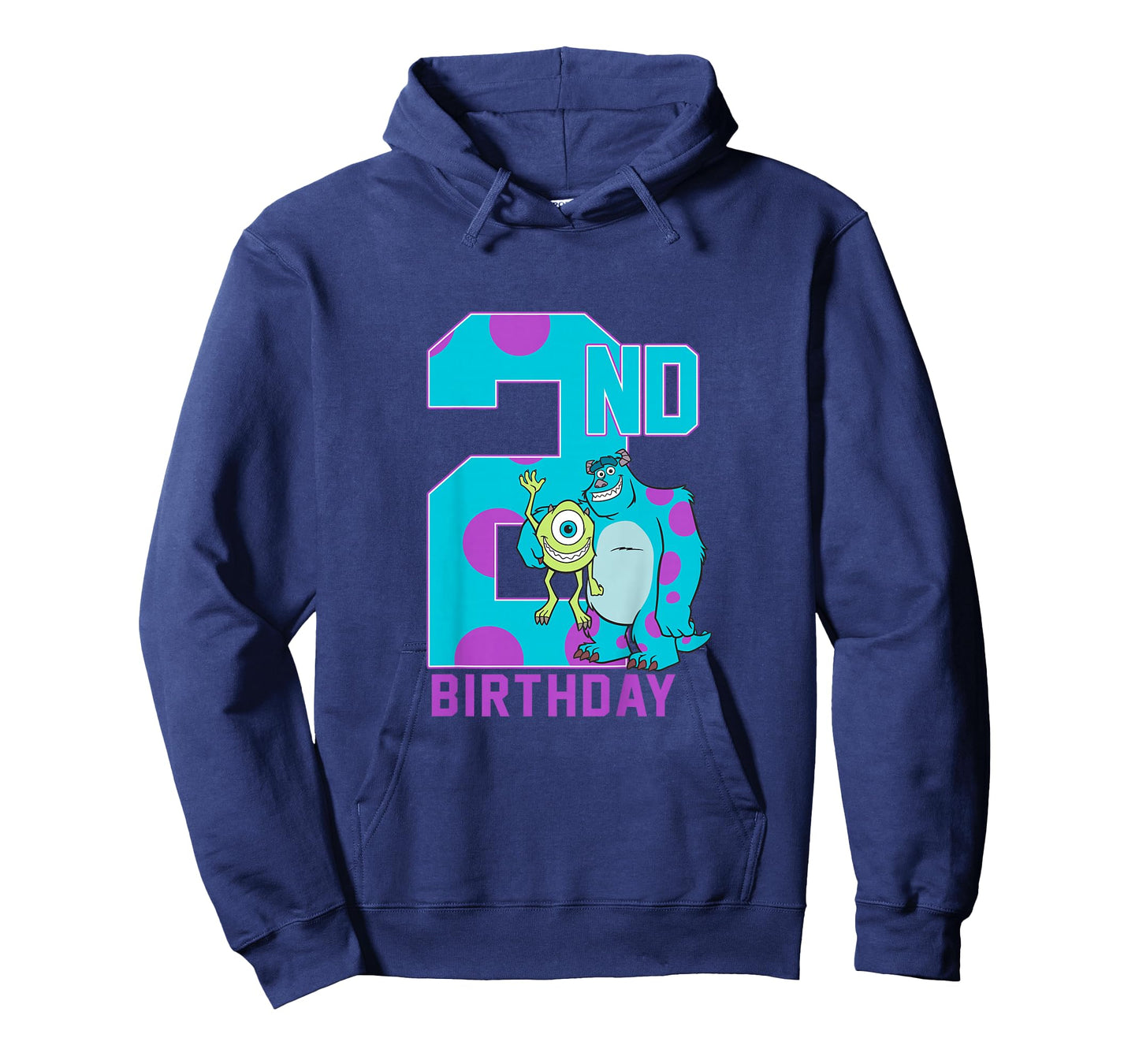 Kids Disney Pixar Monsters University Mike & Sully 2nd Birthday T-Shirt