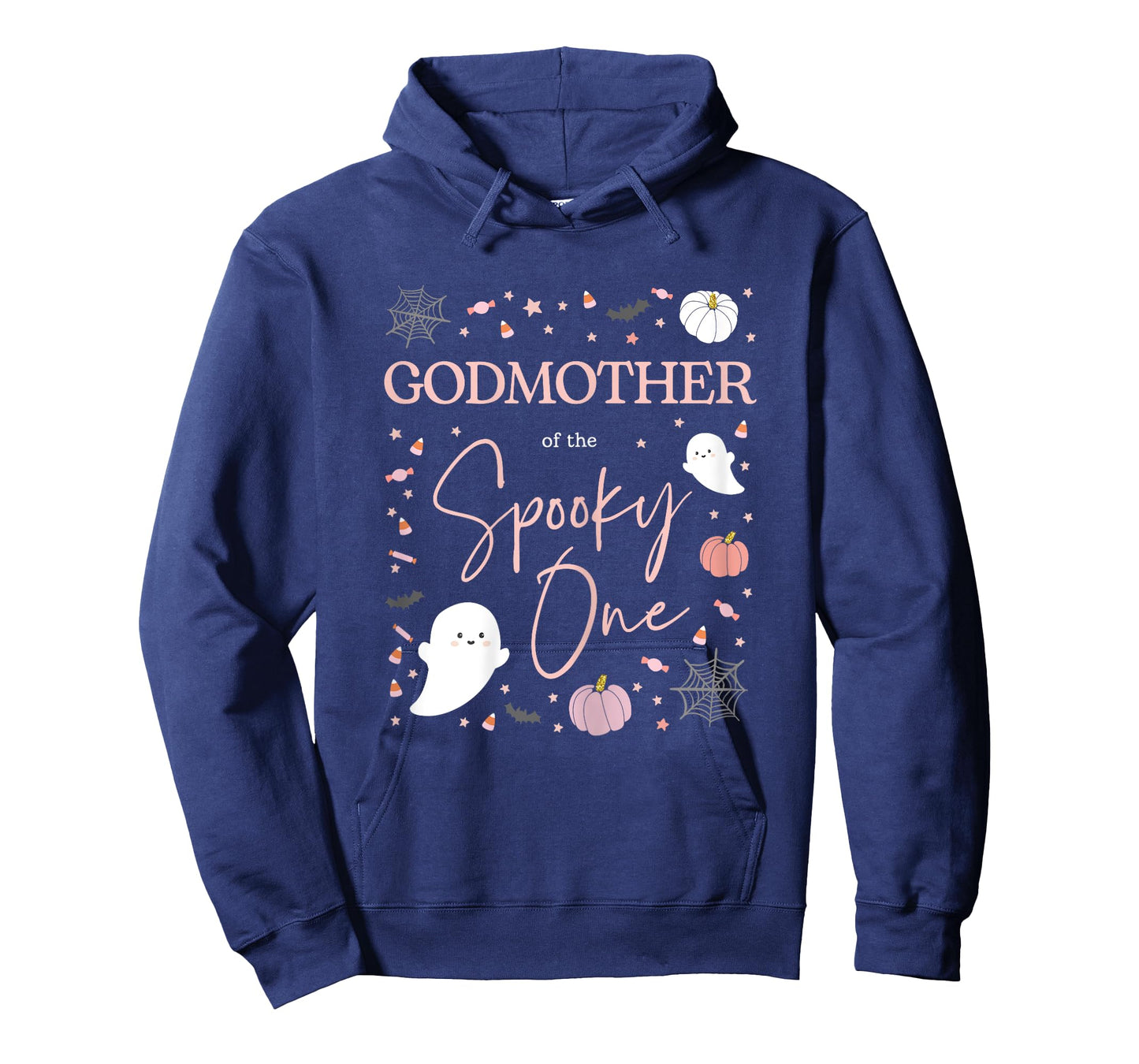 Godmother of Spooky One Girl First Birthday Pink Halloween T-Shirt