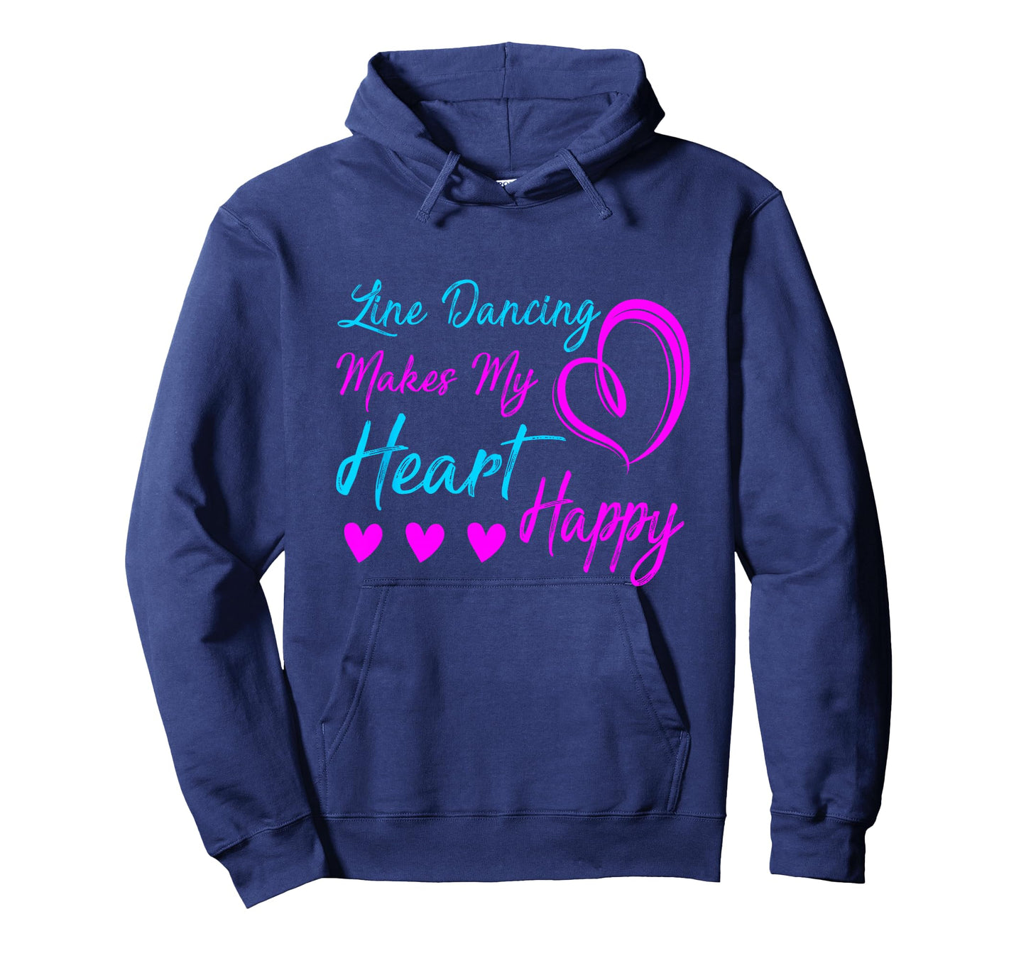 Line Dancing Makes My Heart Happy Line Dance T-Shirt