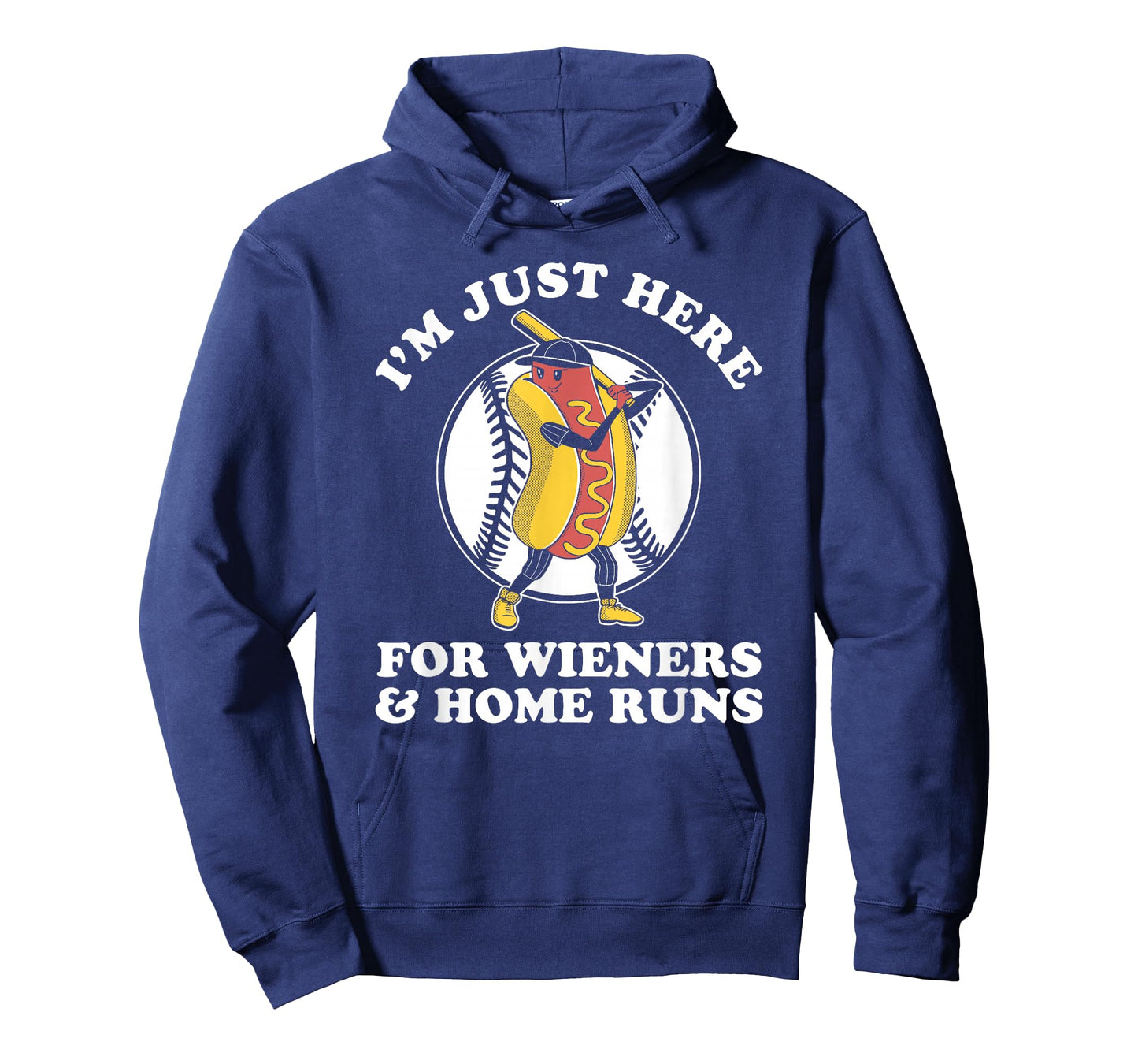 Funny Baseball Design for Women Men Wieners & Home Runs T-Shirt