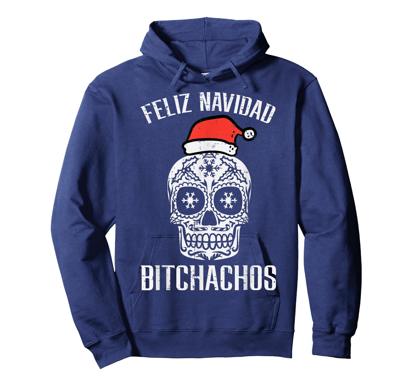 Christmas Sugar Skull Feliz Navidad Mexican Xmas Women Men T-Shirt
