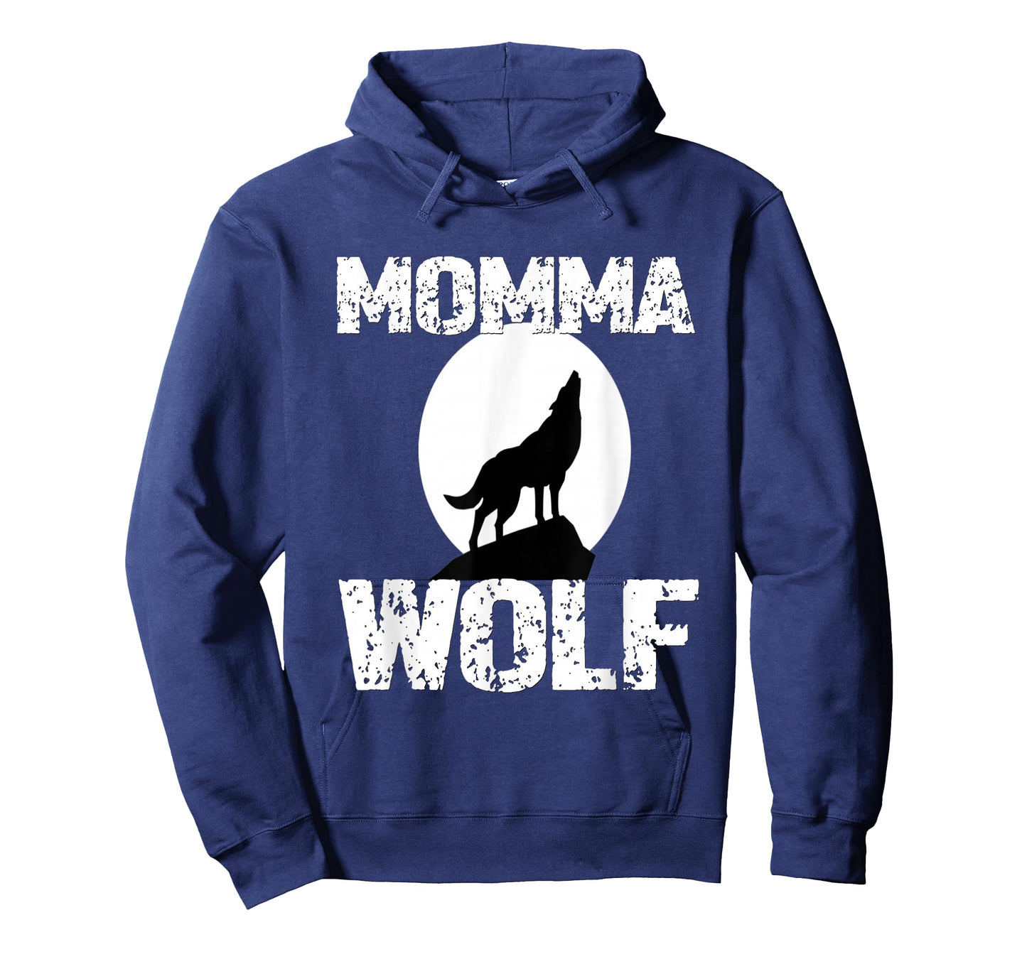 Momma Wolf Shirt Matching Family Tribe Wolves Moon Mom Mum T-Shirt